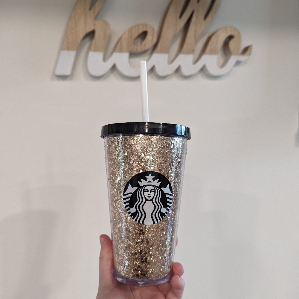 Starbucks glitter tumbler